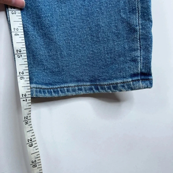 Madewell Perfect Vintage Jean Denman Wash Distressed High Rise Size 28 - Picture 13 of 13